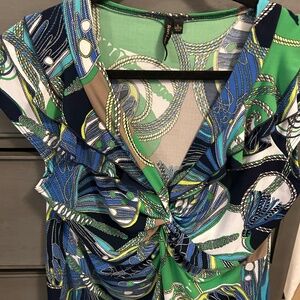 Susan Lawrence Nautical Top L UEC
